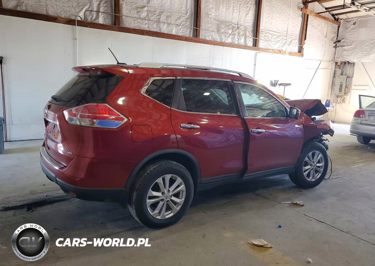 2016 Nissan Rogue Sv VIN:KNMAT2MV9GP656115 - 3