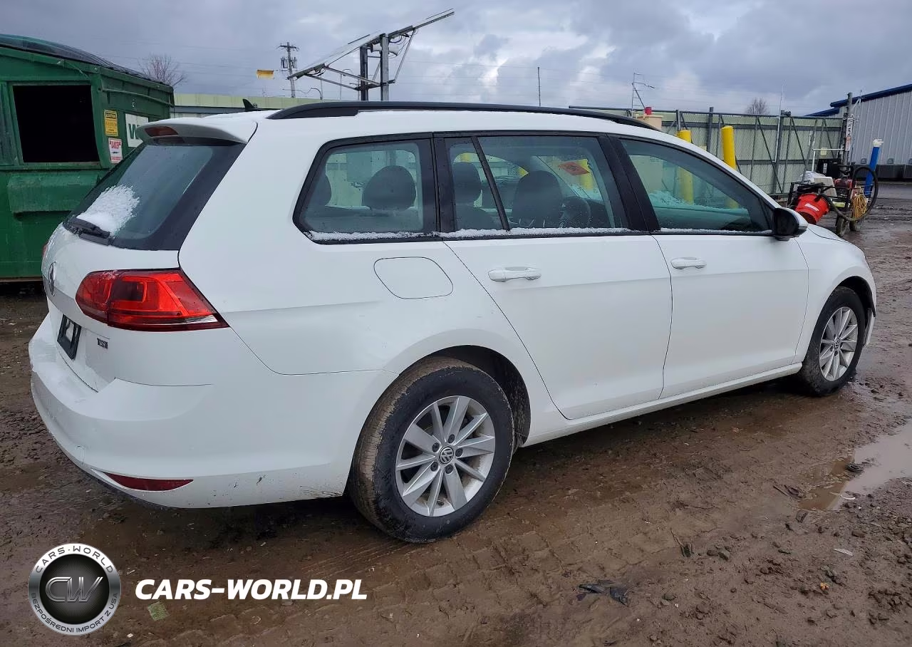 2016 Volkswagen Golf Sportwagen S VIN:3VWC17AUXGM517427 - 3