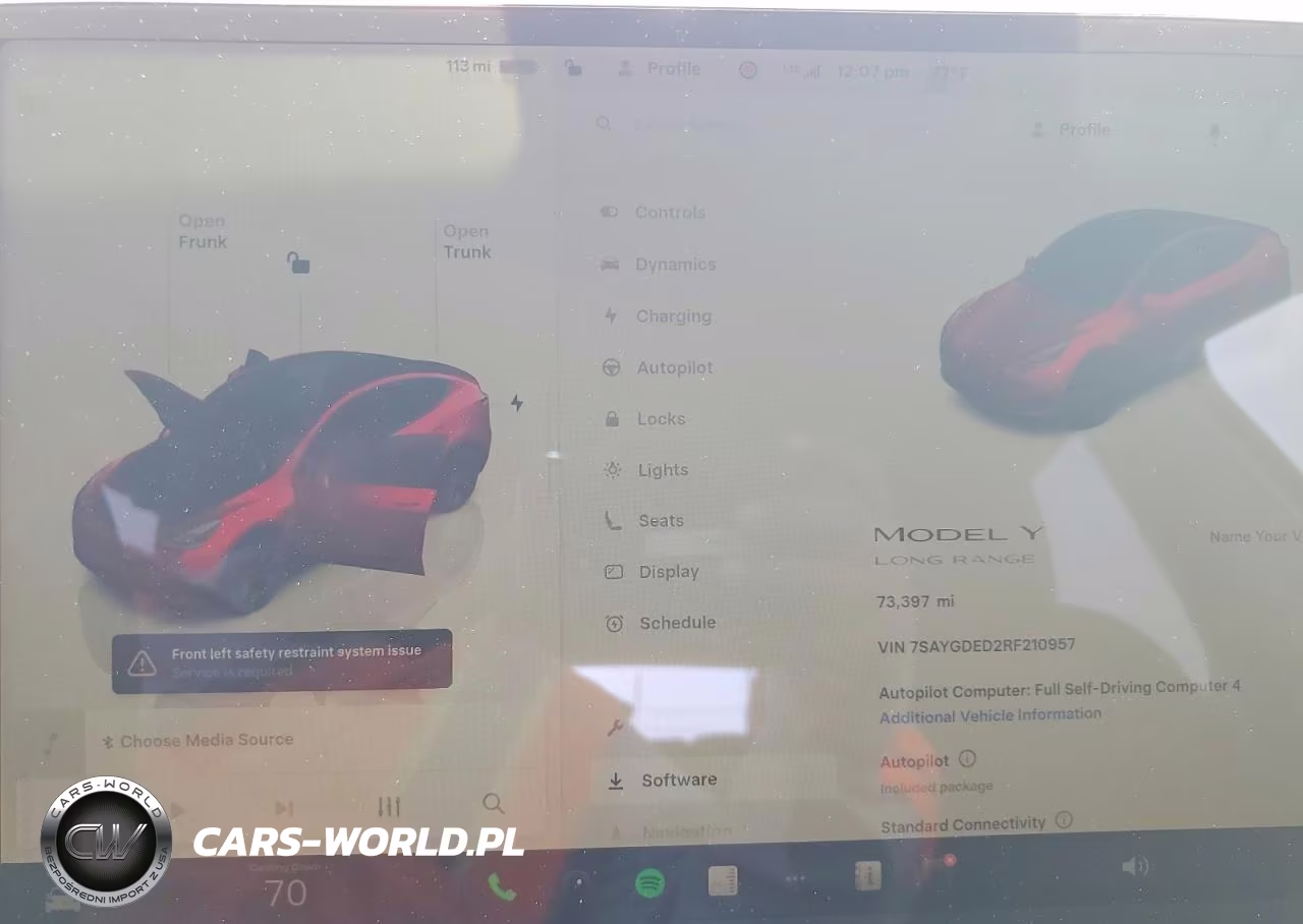 2024 Tesla Model Y VIN:7SAYGDED2RF210957 - 9
