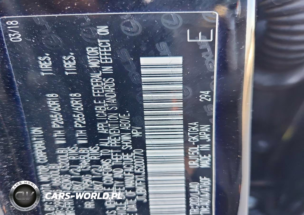 2018 Lexus Gx 460 Base VIN:JTJBM7FX1J5200770 - 14