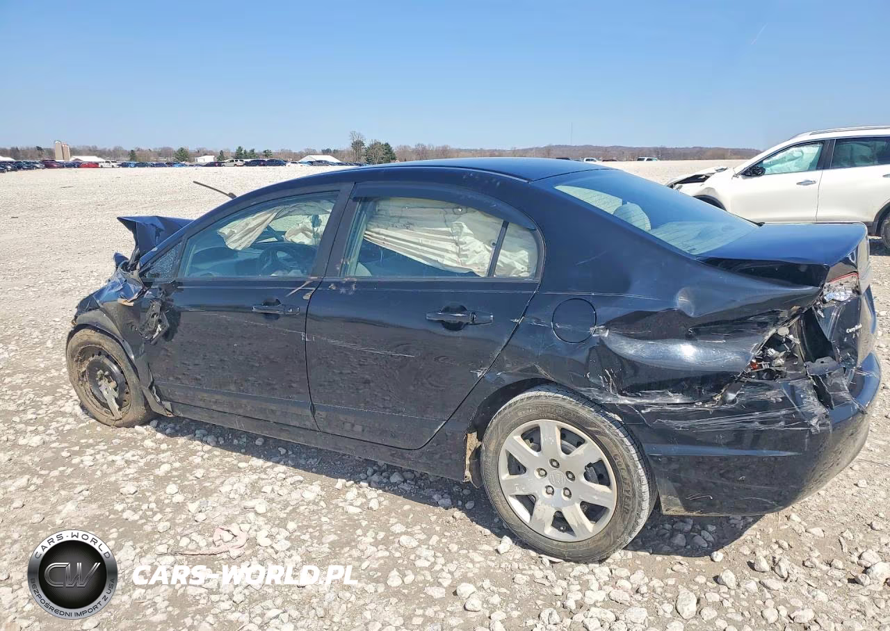 2009 Honda Civic Lx VIN:19XFA165X9E035942 - 2