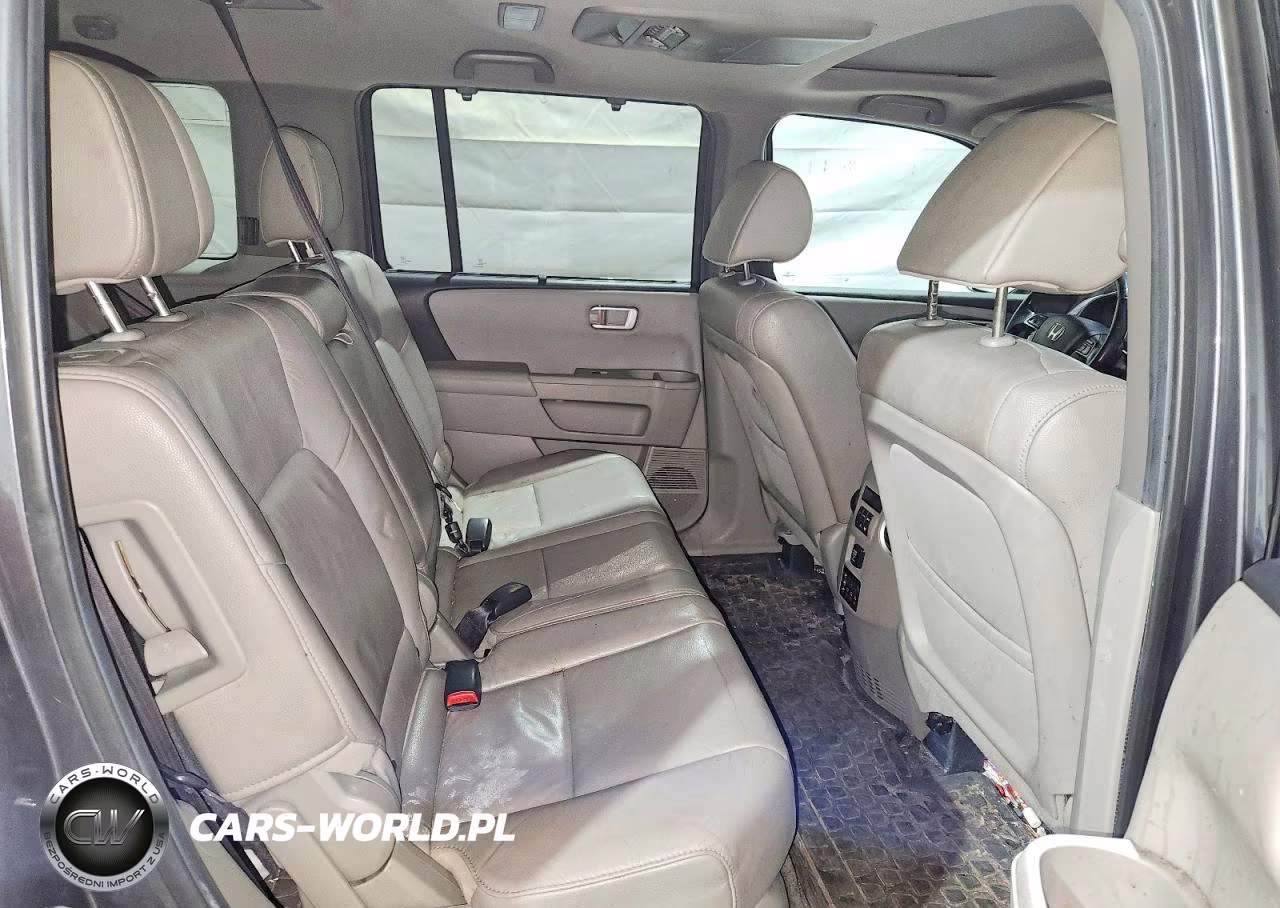 2012 Honda Pilot Touring VIN:5FNYF4H97CB014205 - 11