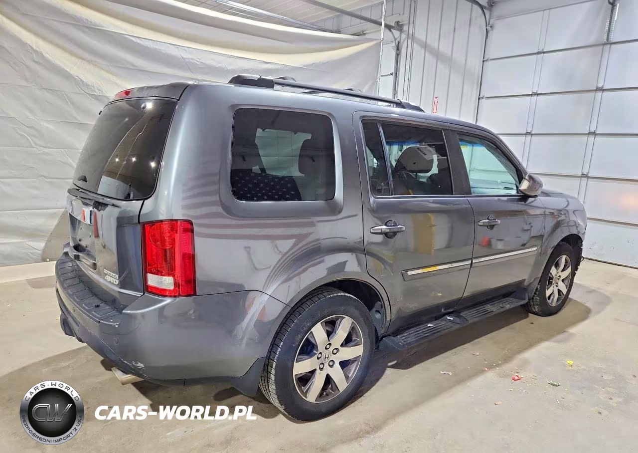 2012 Honda Pilot Touring VIN:5FNYF4H97CB014205 - 3