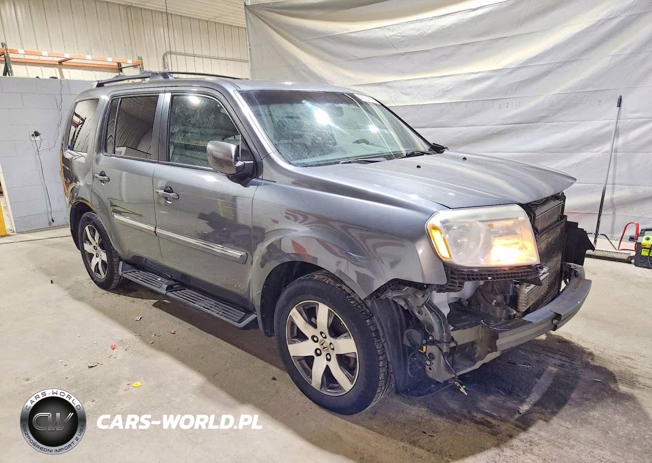 2012 Honda Pilot Touring VIN:5FNYF4H97CB014205 - 4