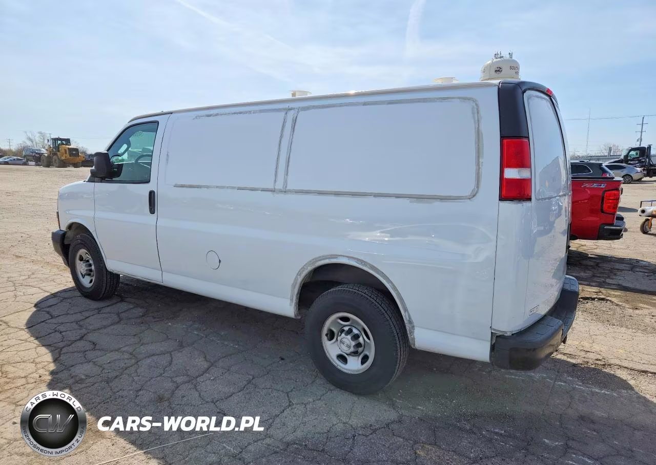 2020 Chev Express G2500 VIN:1GCWGAFG8L1168287 - 2