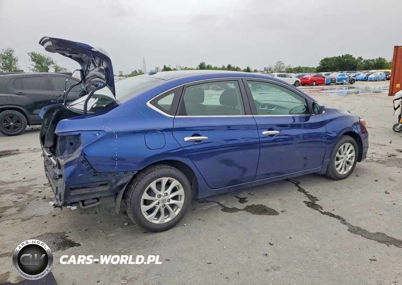 2018 Nissan Sentra Sv VIN:3N1AB7AP2JL652872 - 3