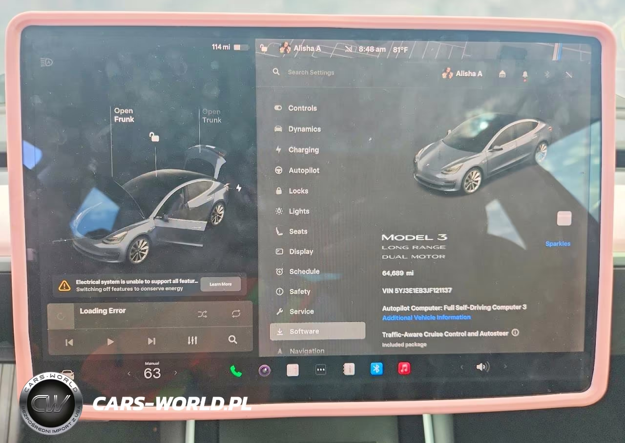 2018 Tesla Model 3 VIN:5YJ3E1EB3JF121137 - 9