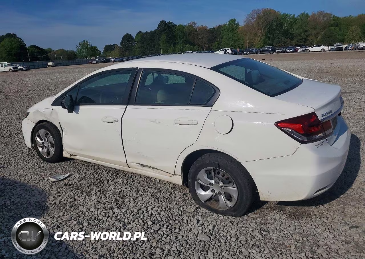 2015 Honda Civic Lx VIN:19XFB2F5XFE701227 - 2