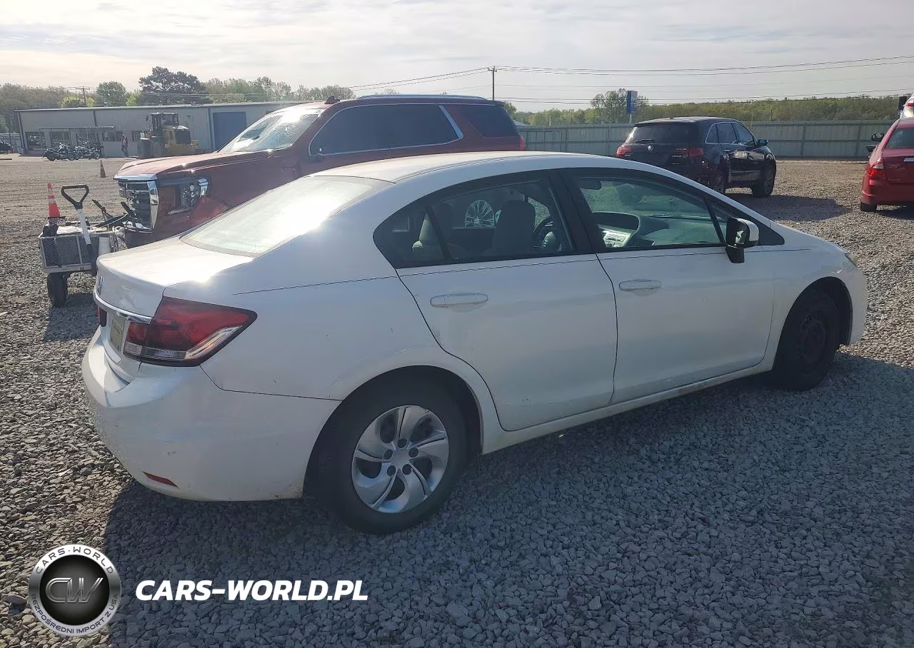 2015 Honda Civic Lx VIN:19XFB2F5XFE701227 - 3