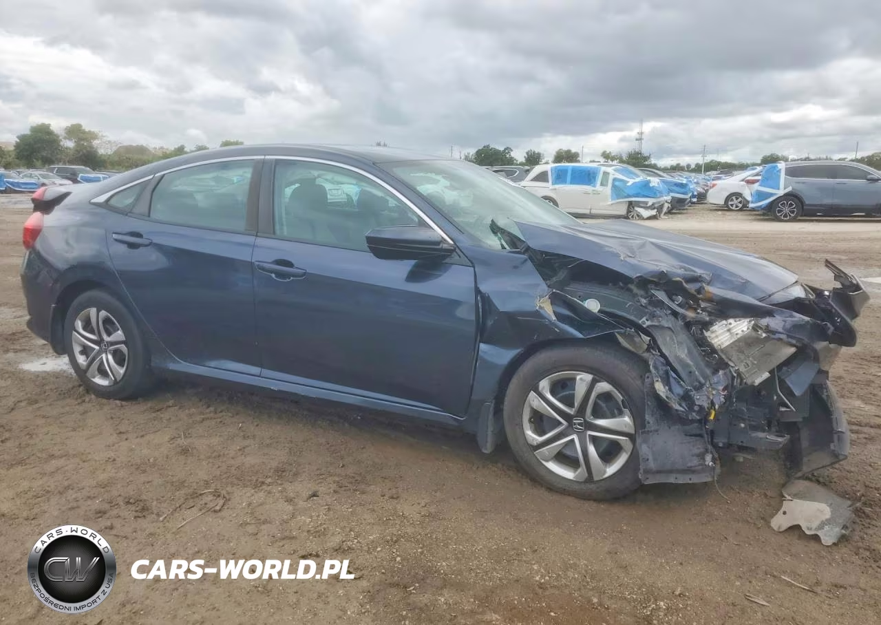 2017 Honda Civic Lx VIN:19XFC2F54HE024532 - 4