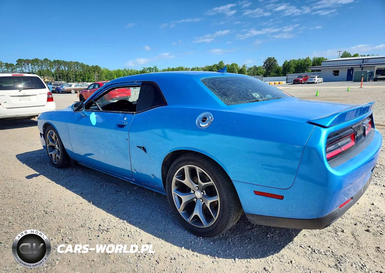 2015 Dodge Challenger Sxt Plus VIN:2C3CDZBT7FH889028 - 2