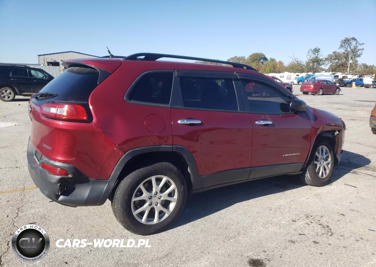 2016 Jeep Cherokee Sport VIN:1C4PJMAB8GW246627 - 3