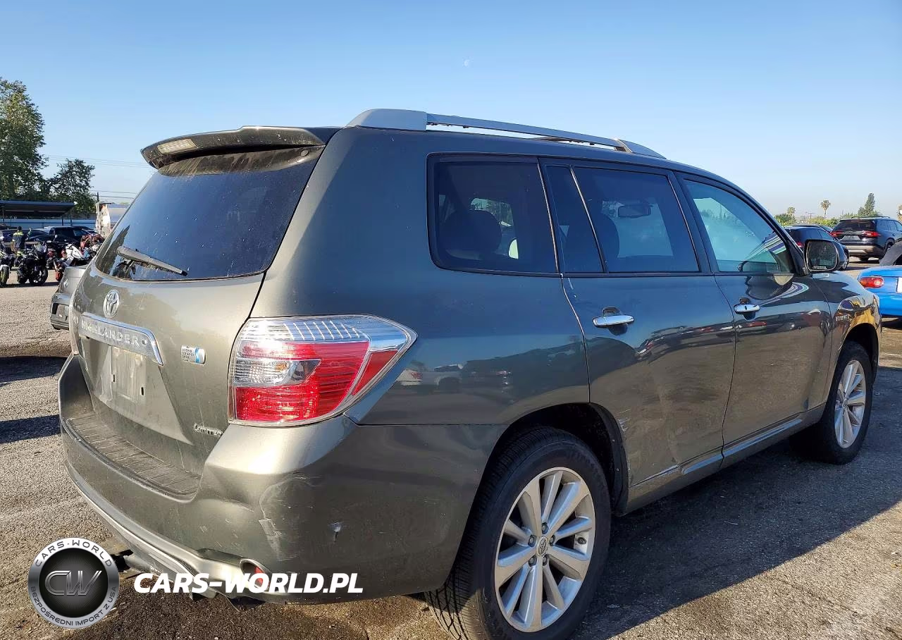 2009 Toyota Highlander Hybrid Limited VIN:JTEEW44A892032271 - 3