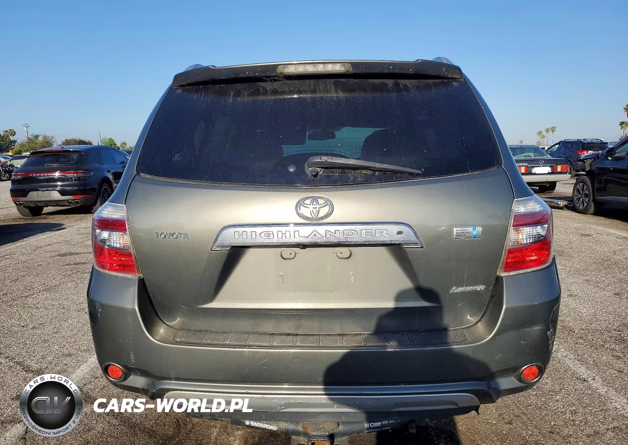 2009 Toyota Highlander Hybrid Limited VIN:JTEEW44A892032271 - 6