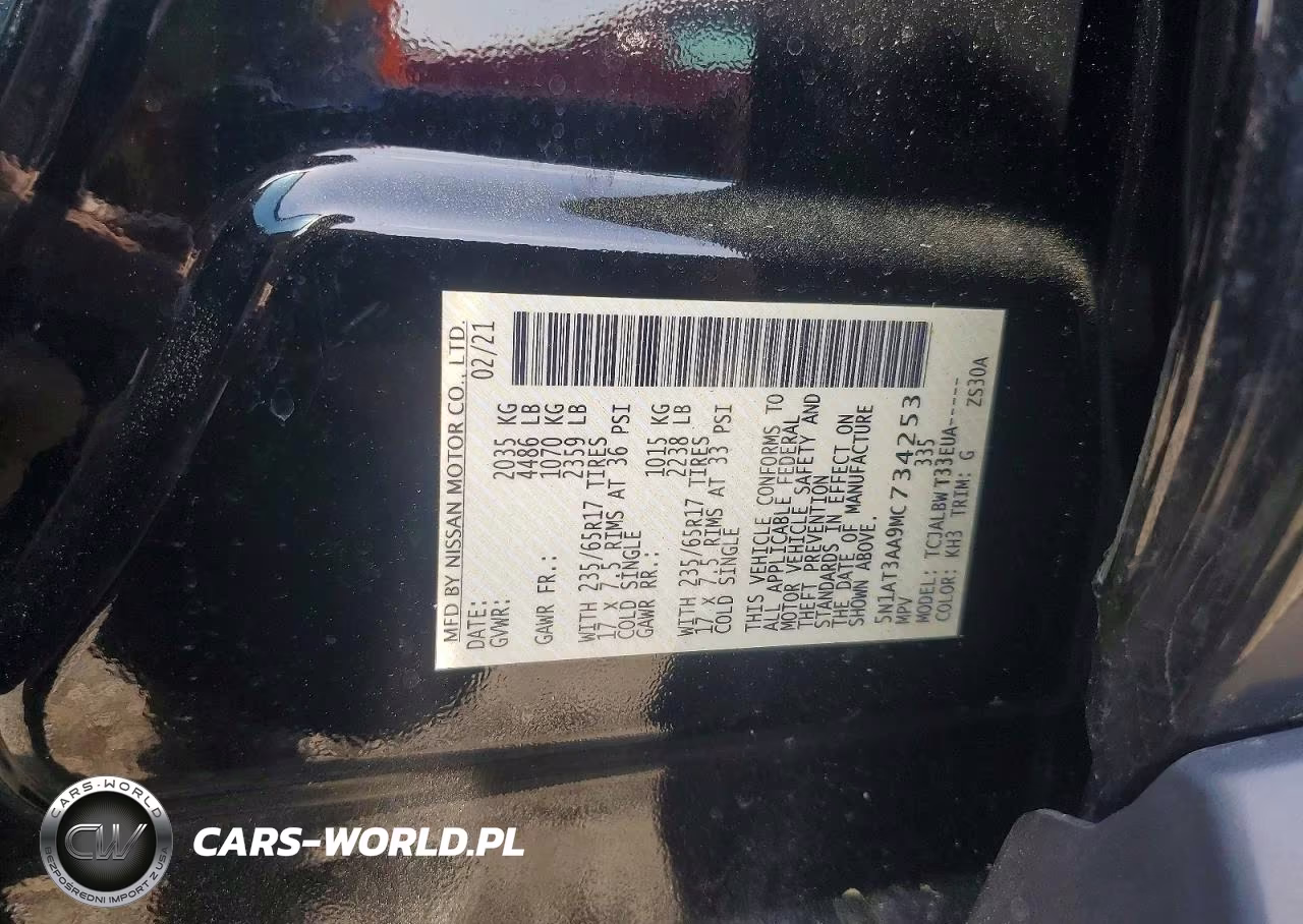 2021 Nissan Rogue S VIN:5N1AT3AA9MC734253 - 13