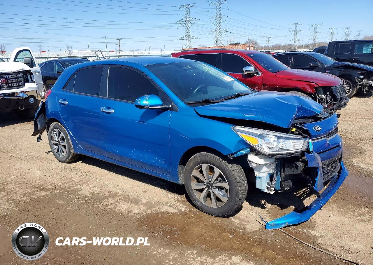 2021 Kia Rio 5-Door S VIN:3KPA25ADXME412324 - 4