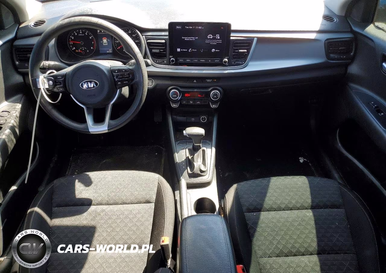 2021 Kia Rio 5-Door S VIN:3KPA25ADXME412324 - 8