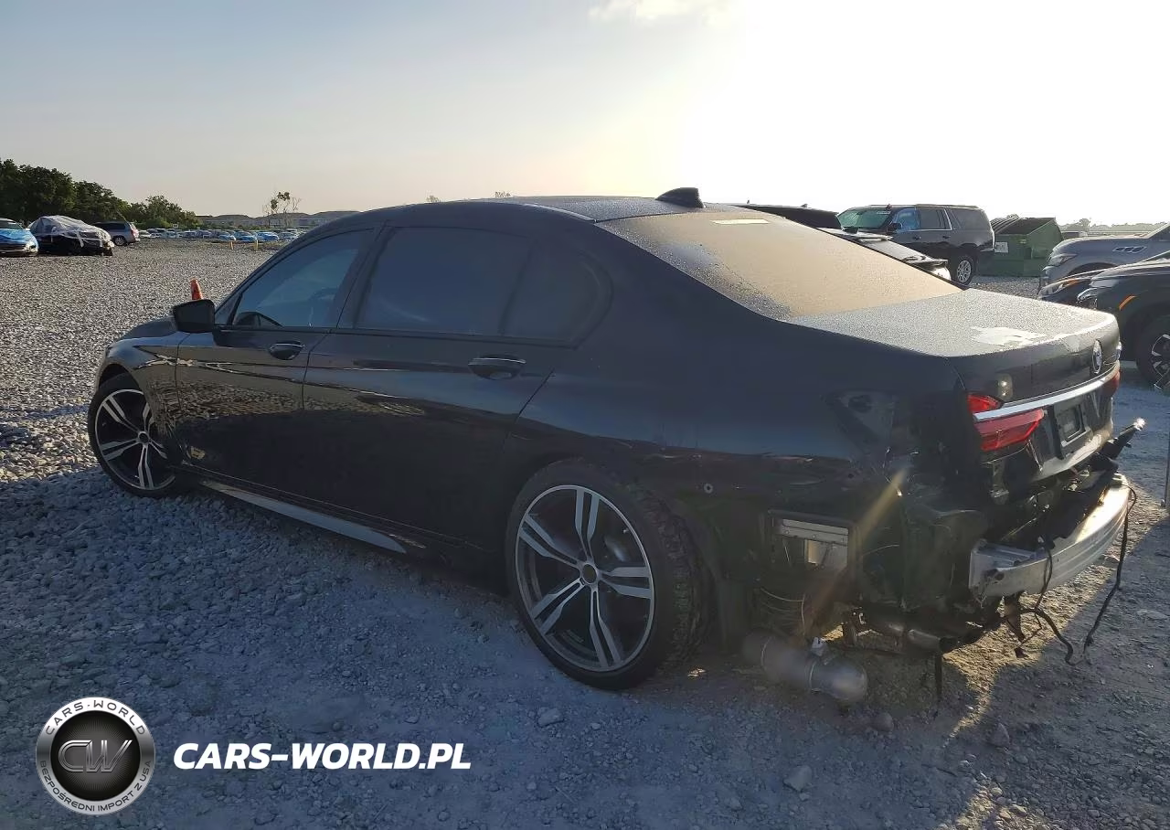2016 BMW 750 I VIN:WBA7F0C55GGM20713 - 2