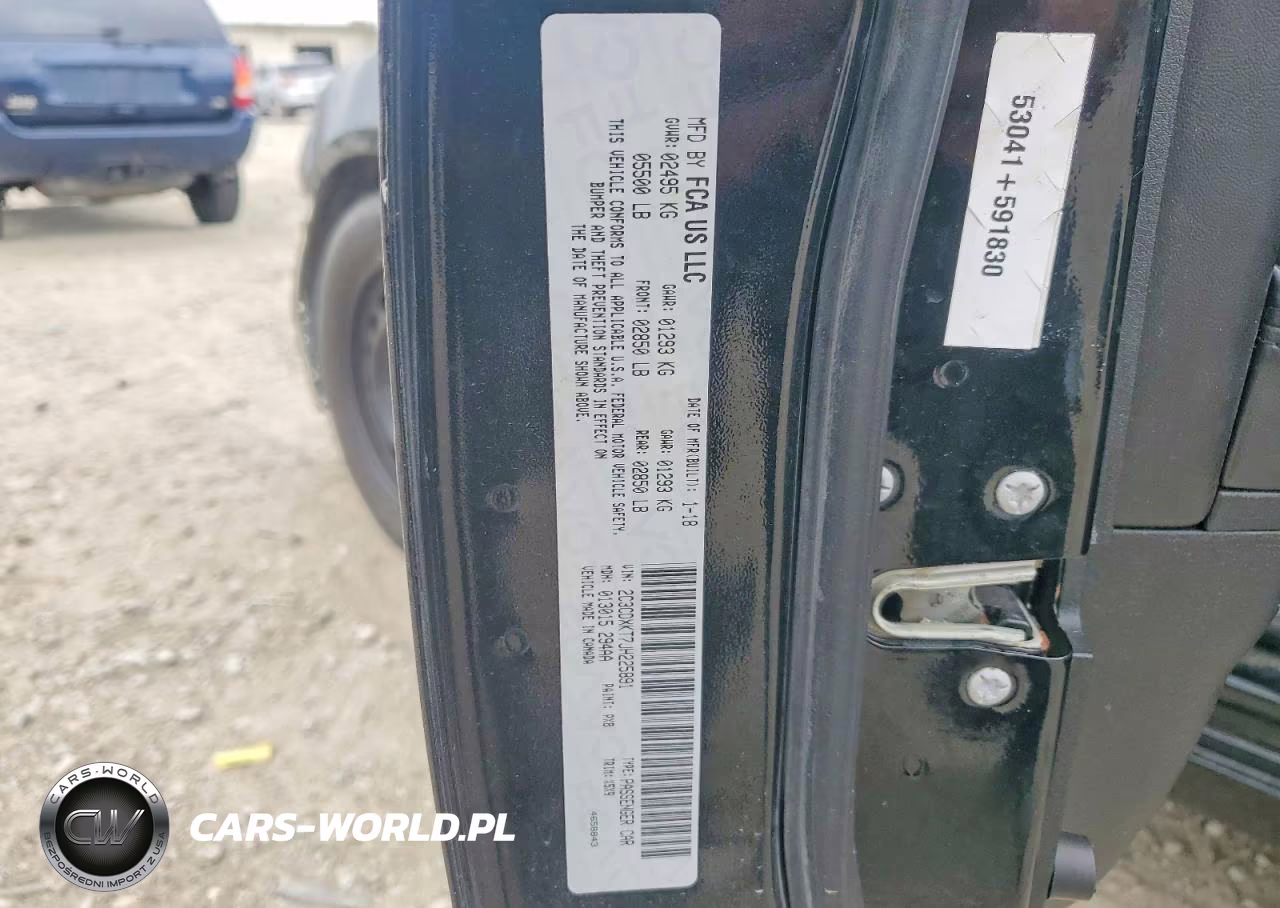 2018 Dodge Charger Police VIN:2C3CDXKT7JH225891 - 13