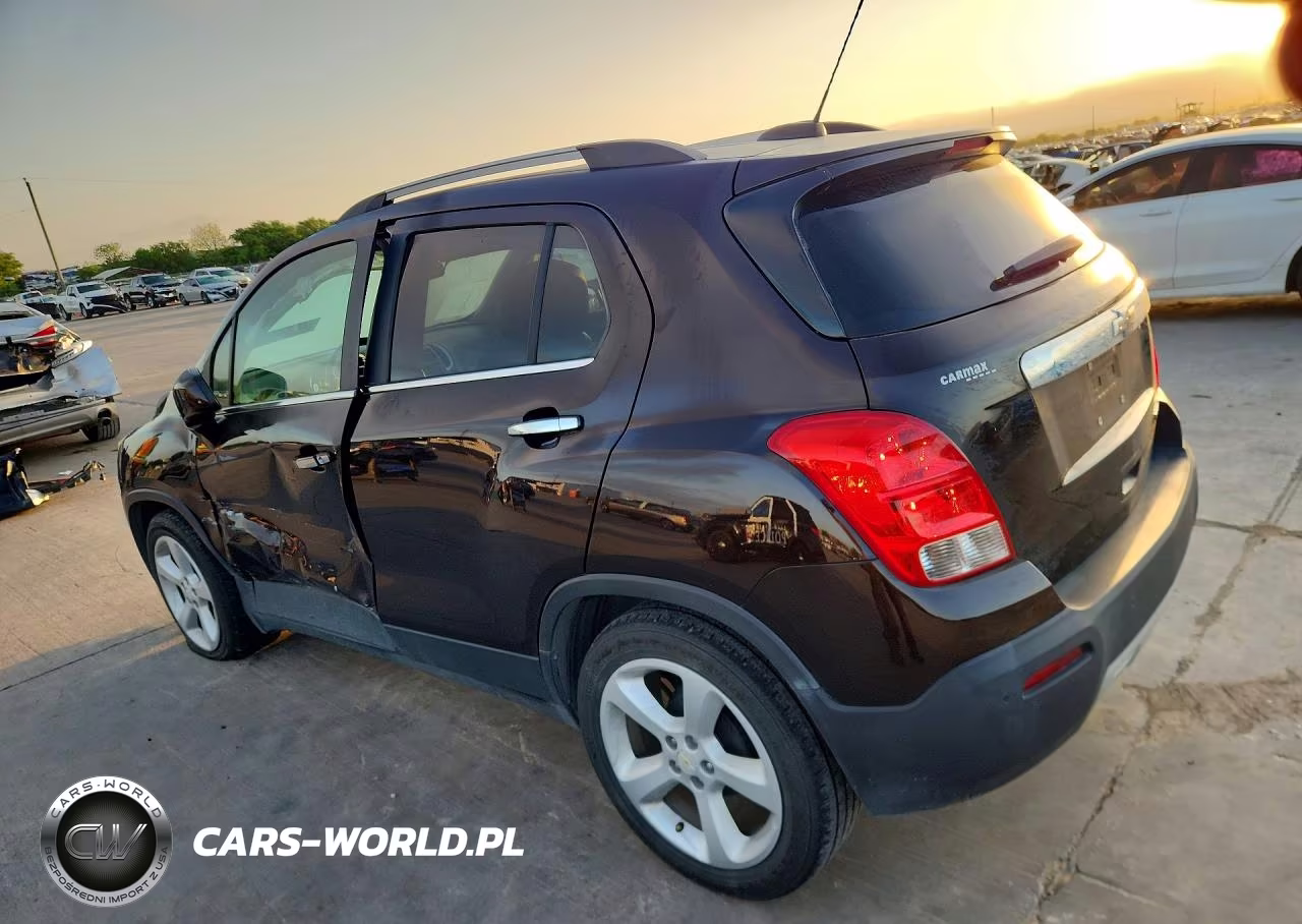 2016 Chevrolet Trax Ltz VIN:KL7CJMSB8GB543527 - 2