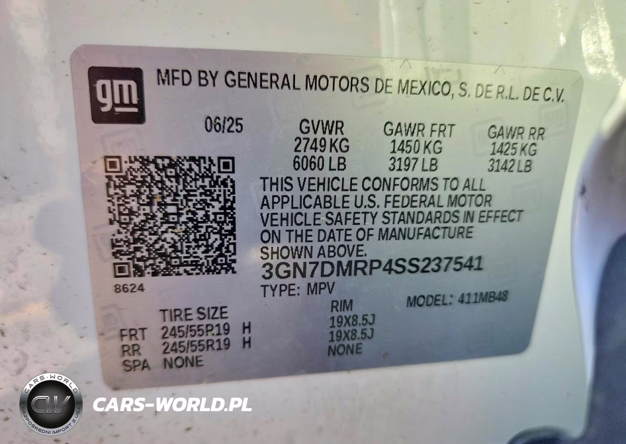2025 Chevrolet Equinox Lt VIN:3GN7DMRP4SS237541 - 12
