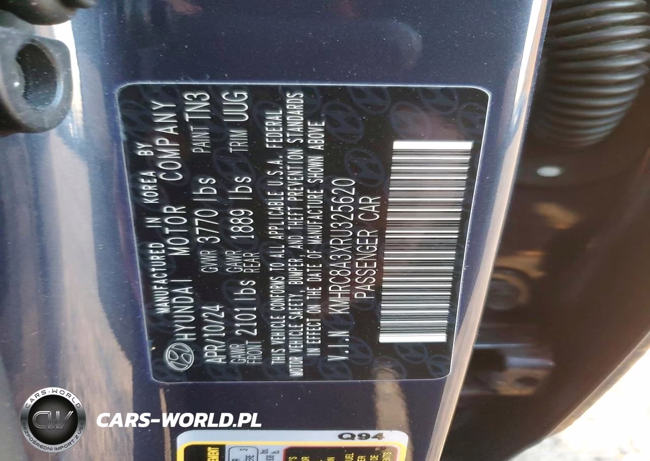 2024 Hyundai Venue Limited VIN:KMHRC8A3XRU325620 - 13