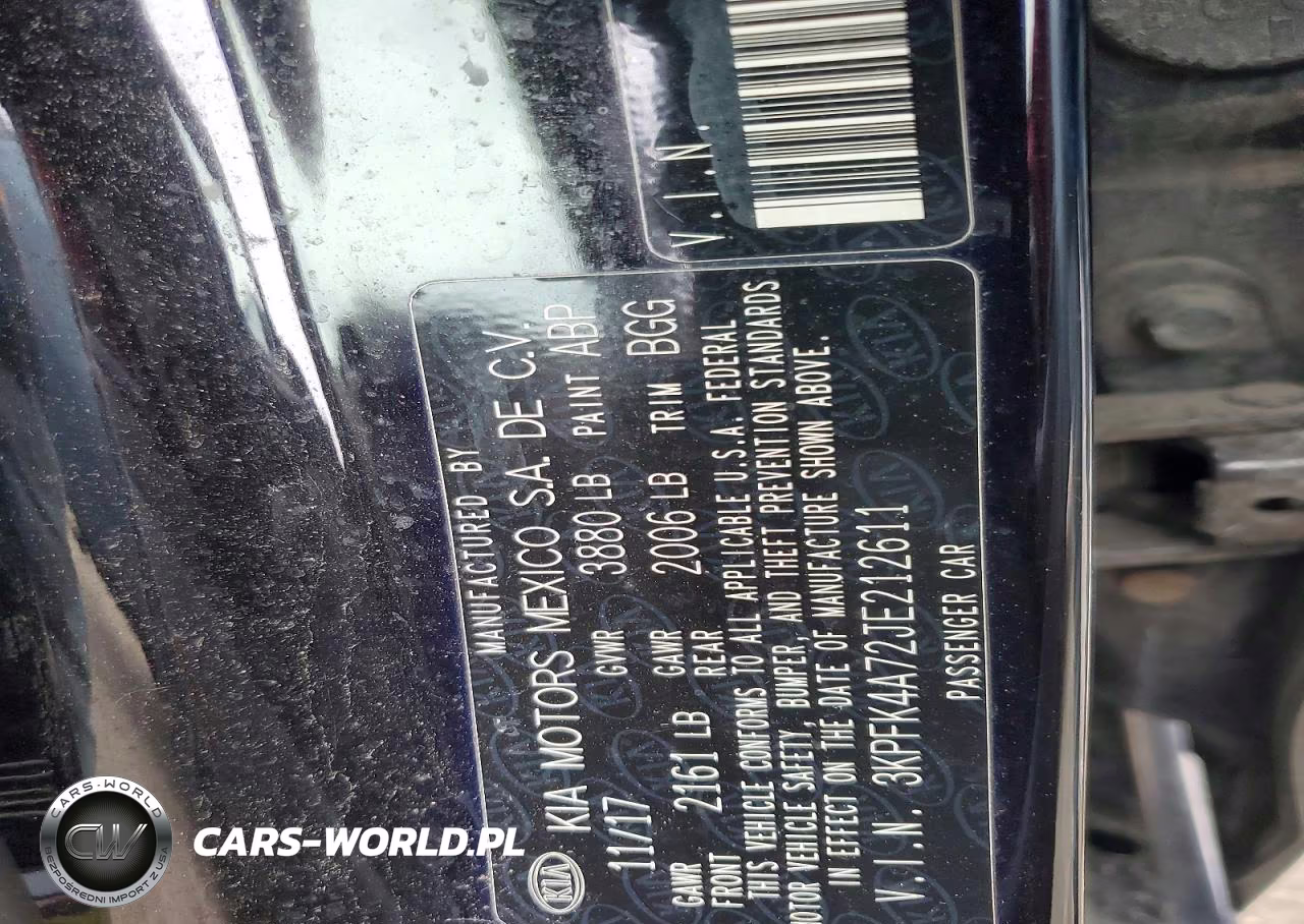 2018 Kia Forte Lx VIN:3KPFK4A72JE212611 - 13