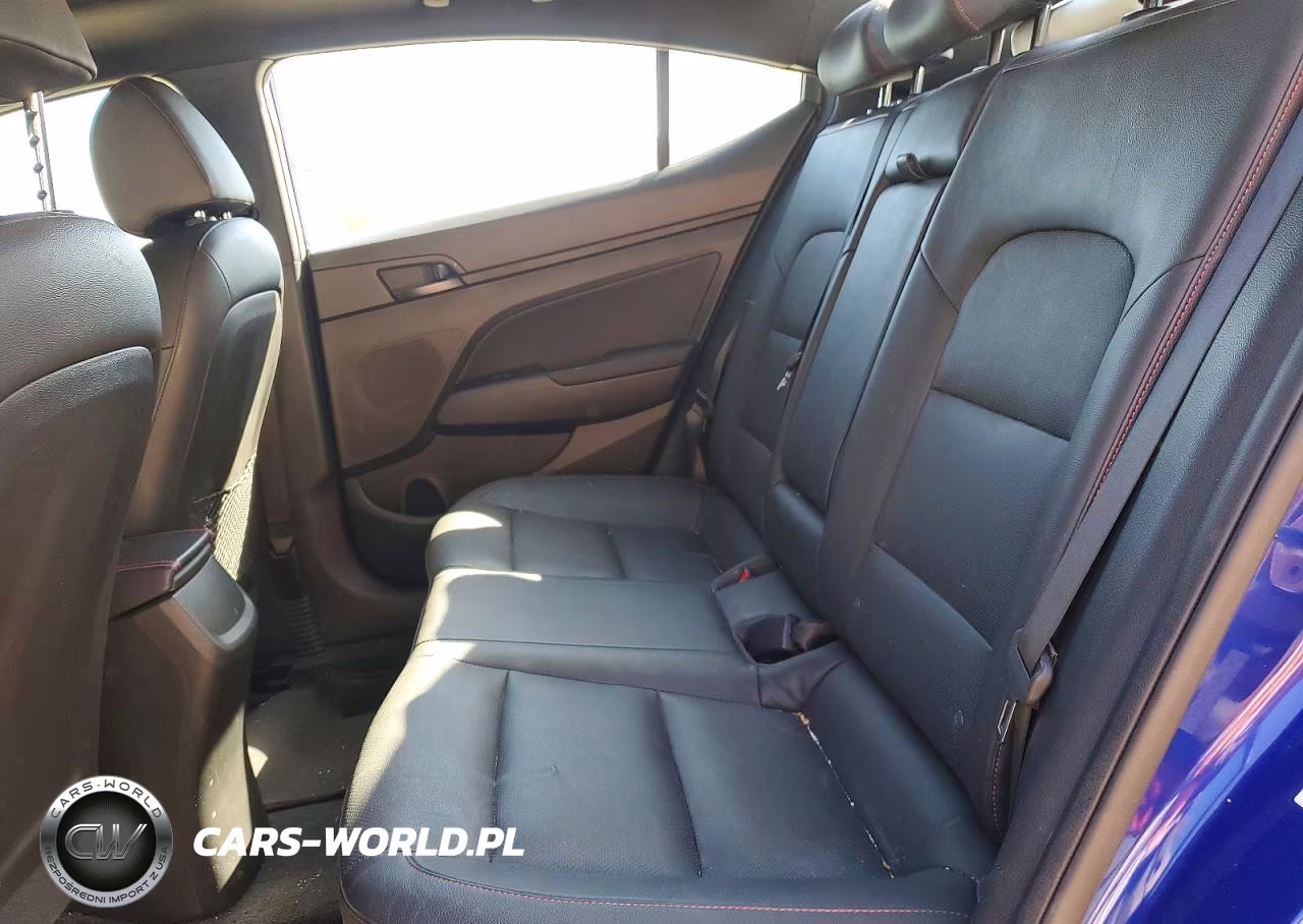 2019 Hyundai Elantra Sport VIN:KMHD04LB1KU886715 - 10