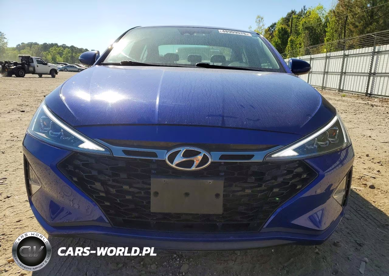 2019 Hyundai Elantra Sport VIN:KMHD04LB1KU886715 - 5