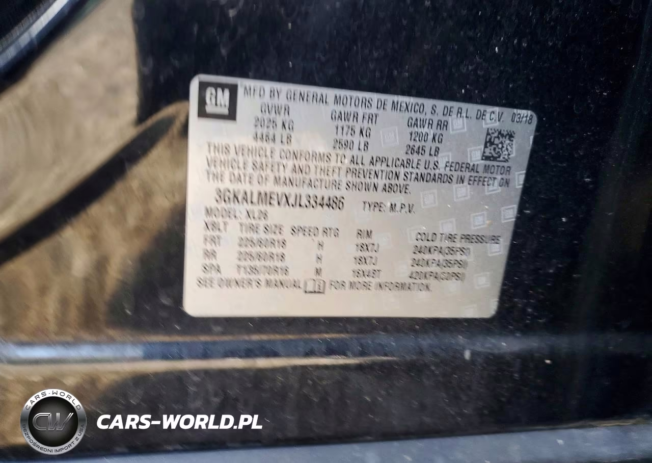 2018 GMC Terrain Sle VIN:3GKALMEVXJL334486 - 13