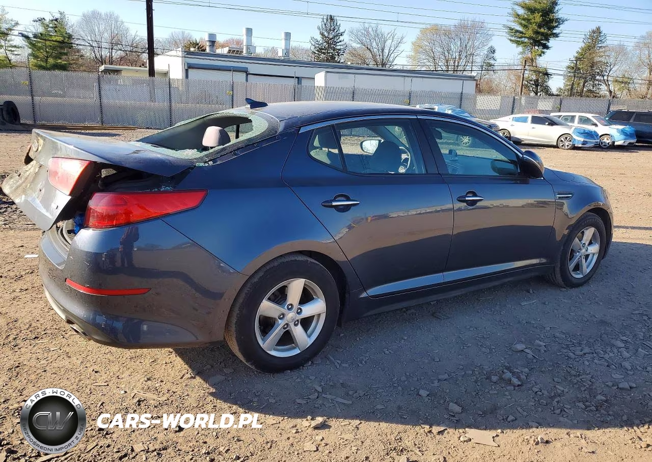 2015 Kia Optima Lx VIN:KNAGM4A75F5574107 - 3