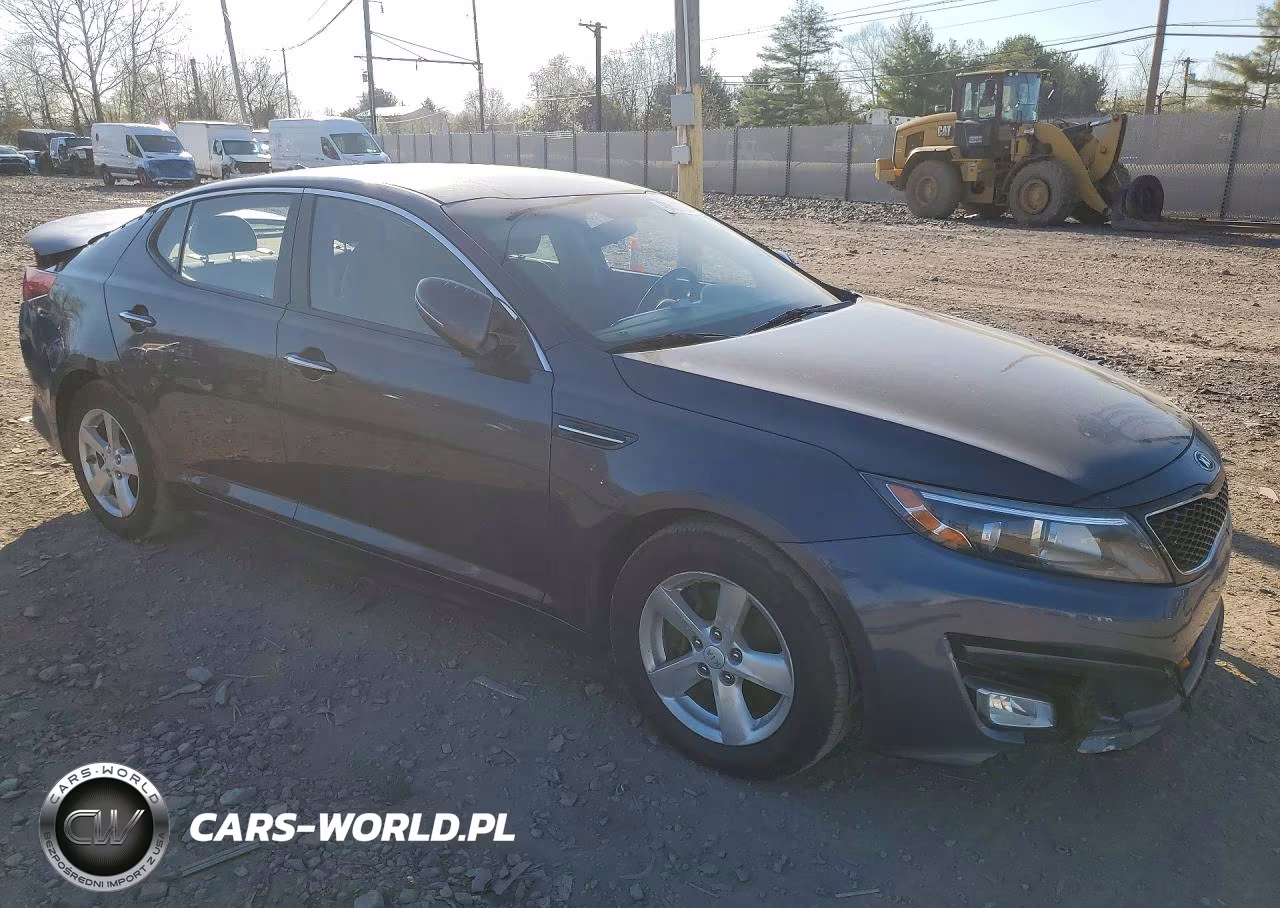2015 Kia Optima Lx VIN:KNAGM4A75F5574107 - 4