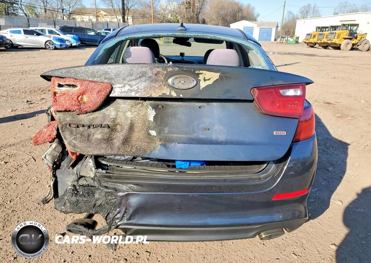 2015 Kia Optima Lx VIN:KNAGM4A75F5574107 - 6