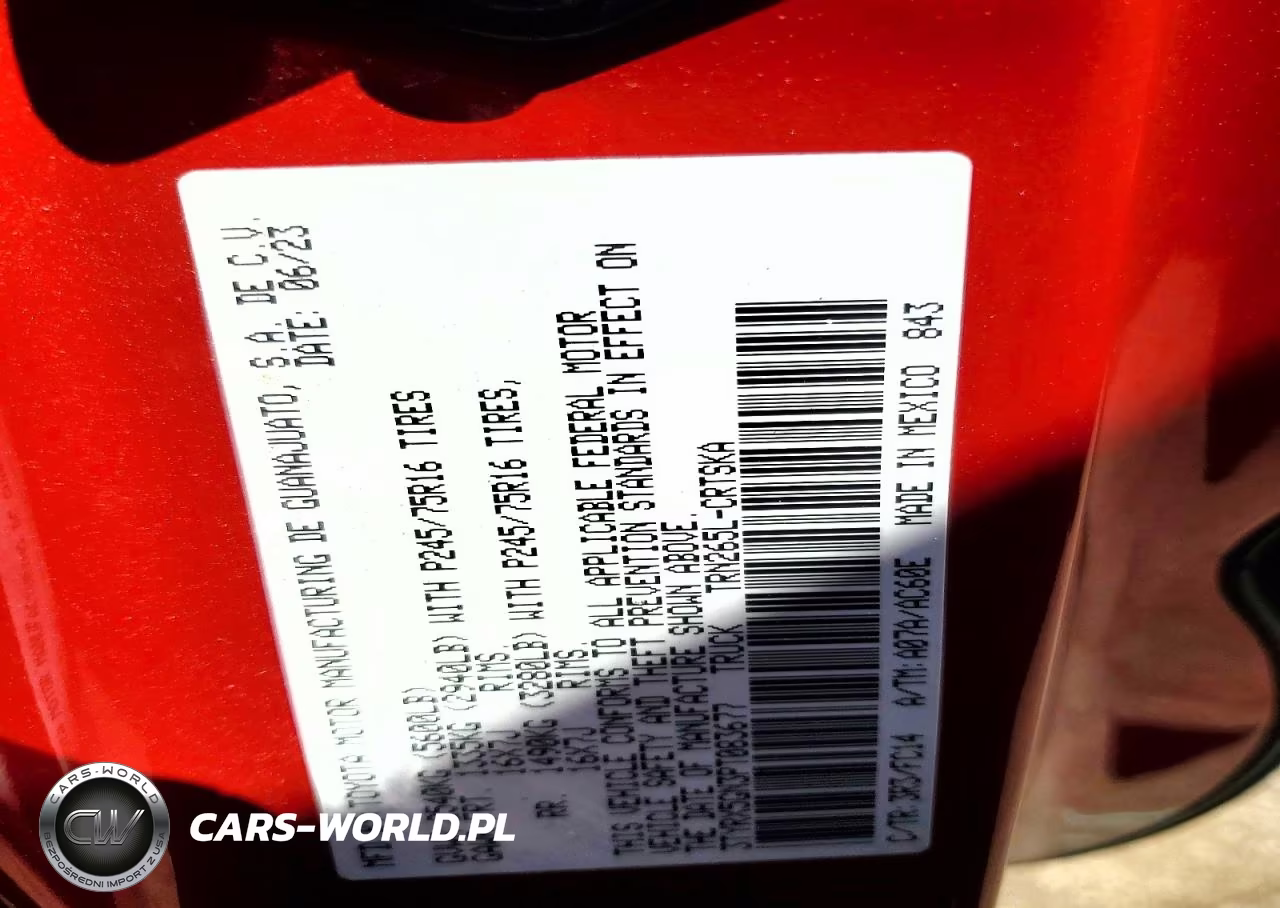 2023 Toyota Tacoma Sr5 VIN:3TYRX5GN3PT083677 - 12