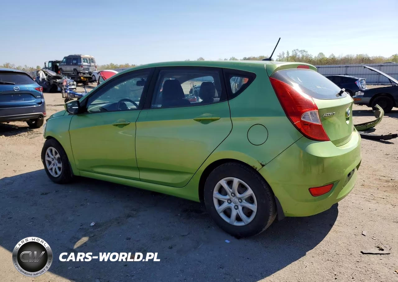 2012 Hyundai Accent Gls VIN:KMHCT5AE9CU034183 - 2
