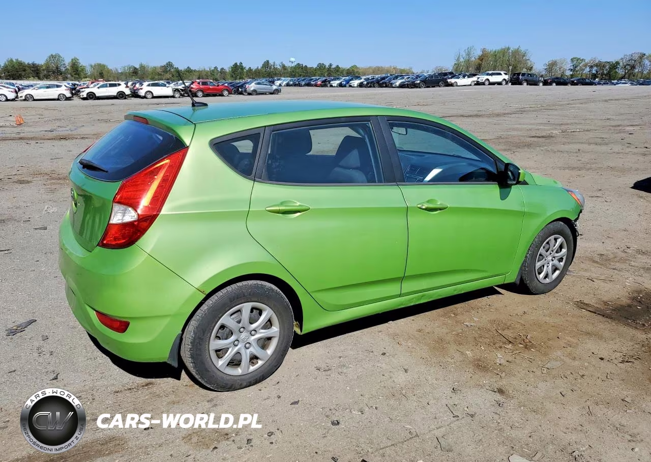 2012 Hyundai Accent Gls VIN:KMHCT5AE9CU034183 - 3