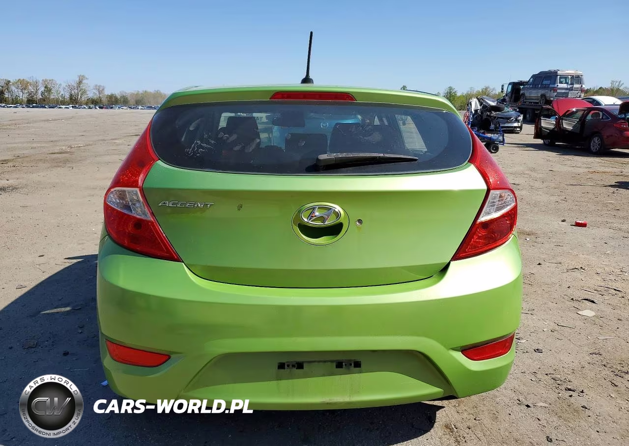 2012 Hyundai Accent Gls VIN:KMHCT5AE9CU034183 - 6
