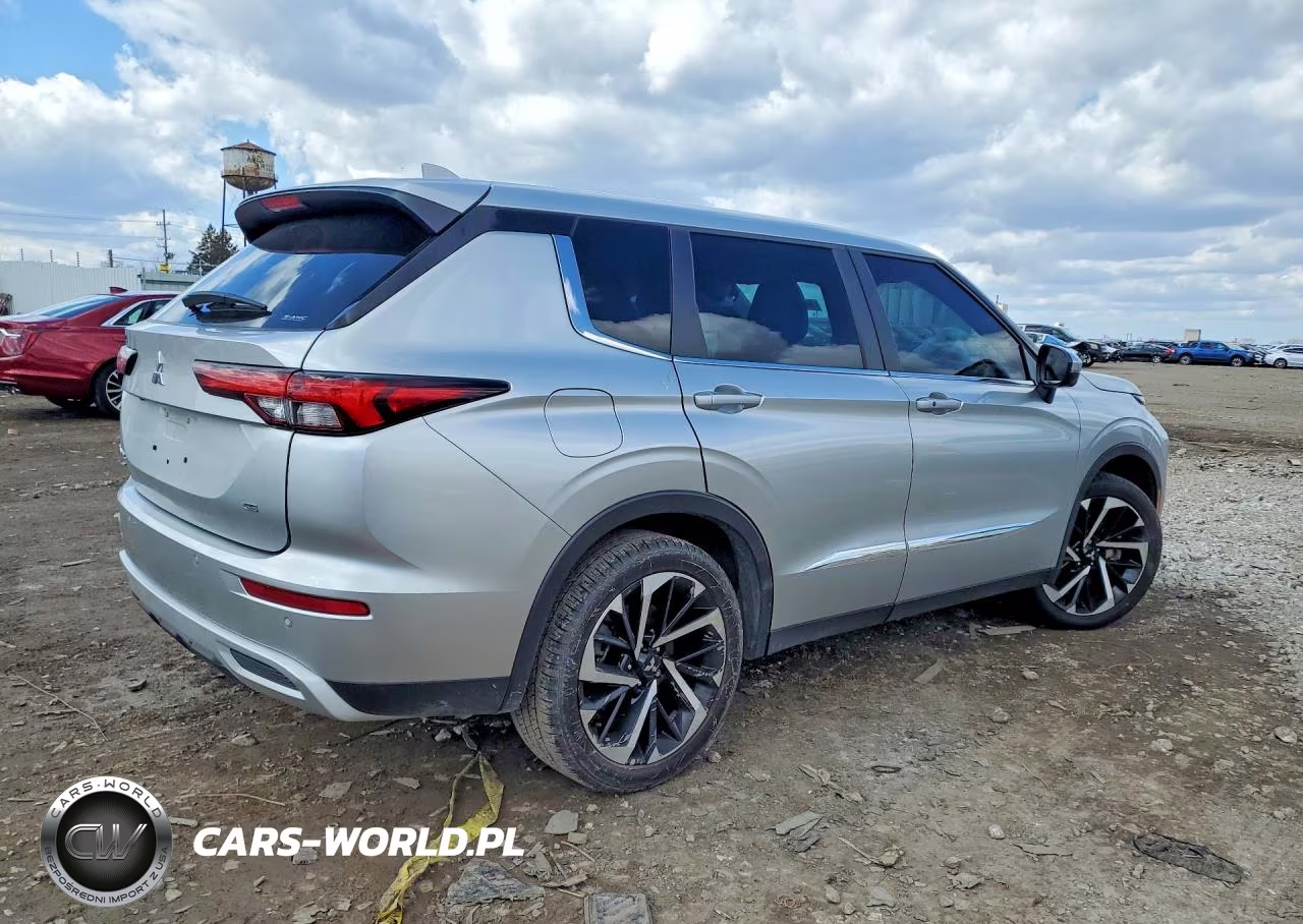2022 Mitsubishi Outlander Se VIN:JA4J4UA8XNZ080909 - 3
