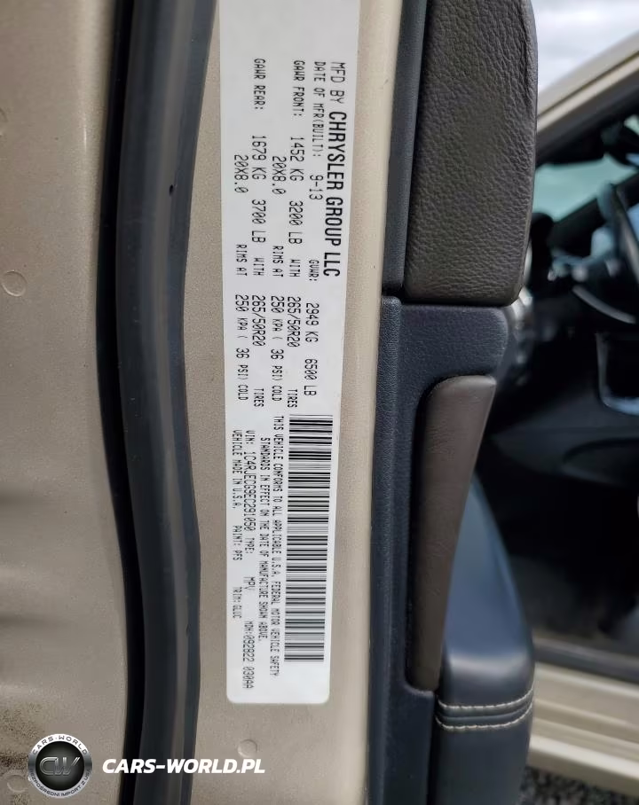 2014 Jeep Grand Cherokee Overland VIN:1C4RJECG9EC291050 - 14
