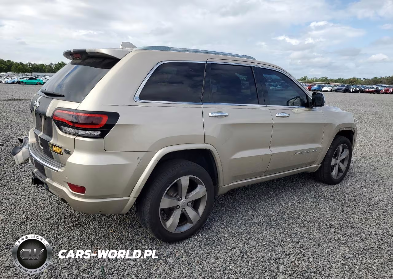 2014 Jeep Grand Cherokee Overland VIN:1C4RJECG9EC291050 - 3