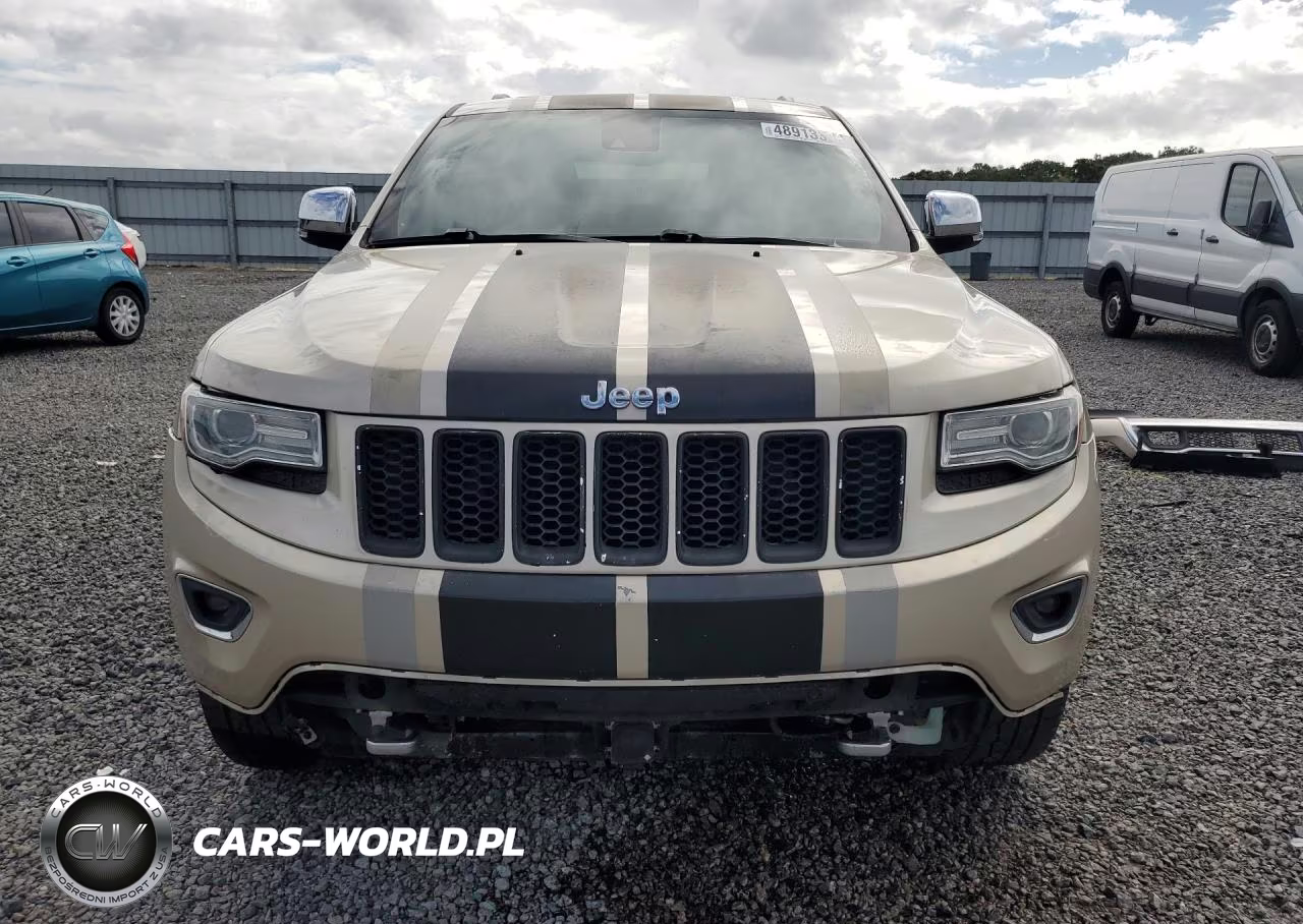 2014 Jeep Grand Cherokee Overland VIN:1C4RJECG9EC291050 - 5