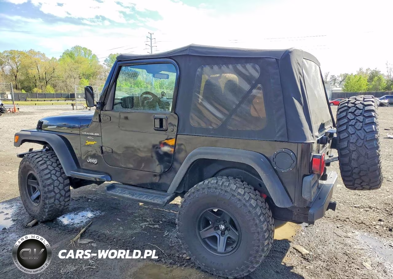 1998 Jeep Wrangler - Tj Sport VIN:1J4FY19SXWP803101 - 2