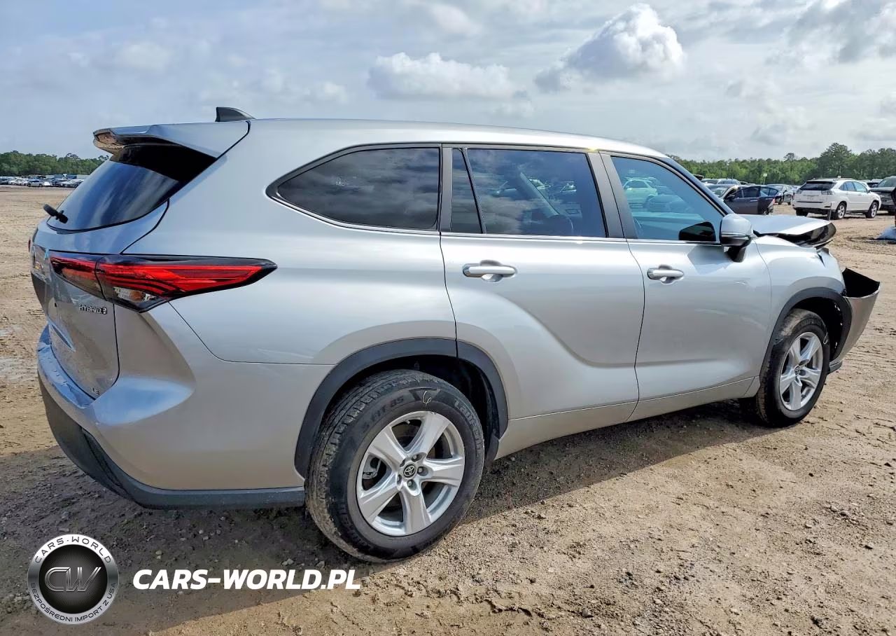 2023 Toyota Highlander Hybrid Le VIN:5TDZARAH2PS016852 - 3