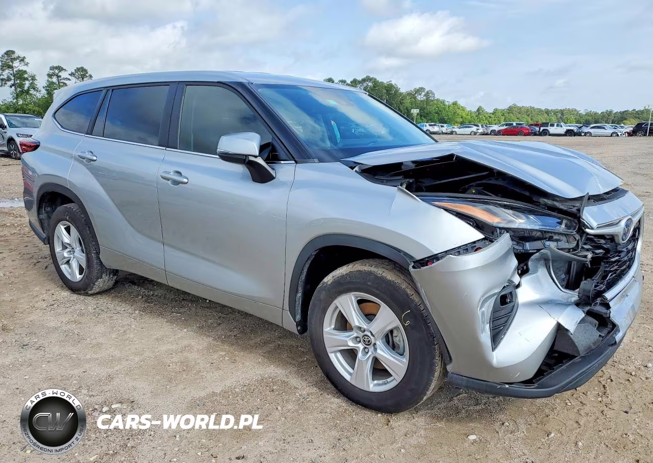 2023 Toyota Highlander Hybrid Le VIN:5TDZARAH2PS016852 - 4