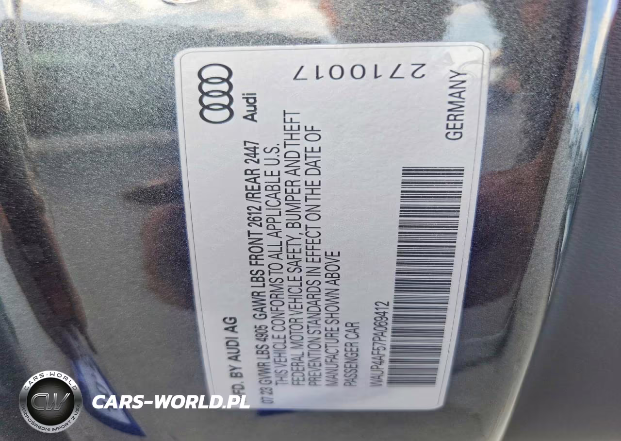 2023 Audi S5 Premium Plus VIN:WAUP4AF57PA069412 - 12