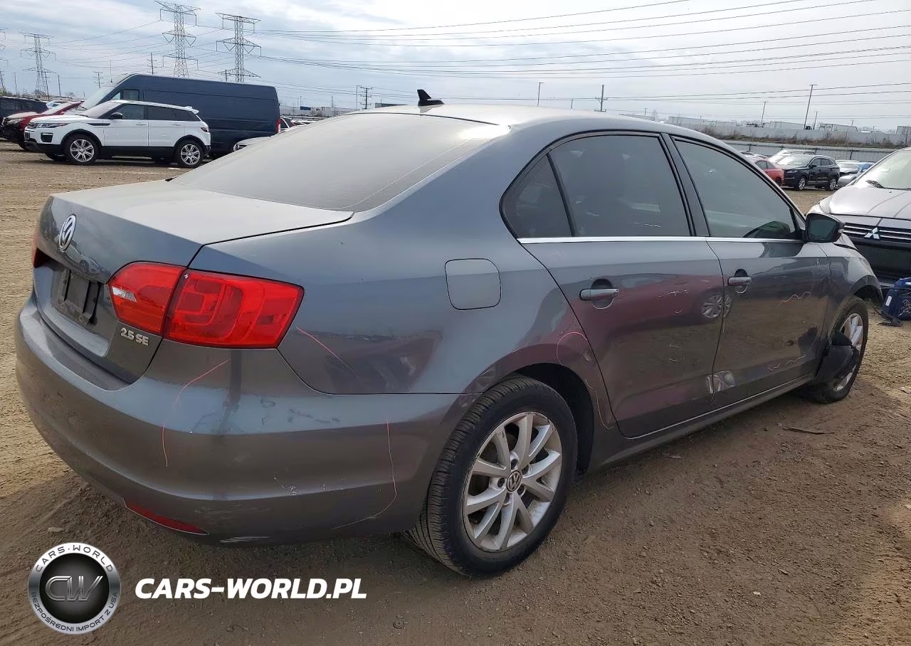 2013 Volkswagen Jetta Se VIN:3VWDX7AJXDM257888 - 3