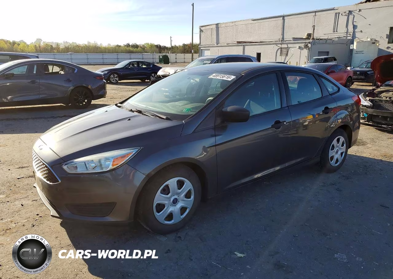 2017 Ford Focus S VIN:1FADP3E22HL316153 - 1