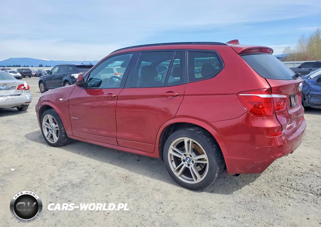 2014 BMW X3 xDrive35I VIN:5UXWX7C5XEL983540 - 2