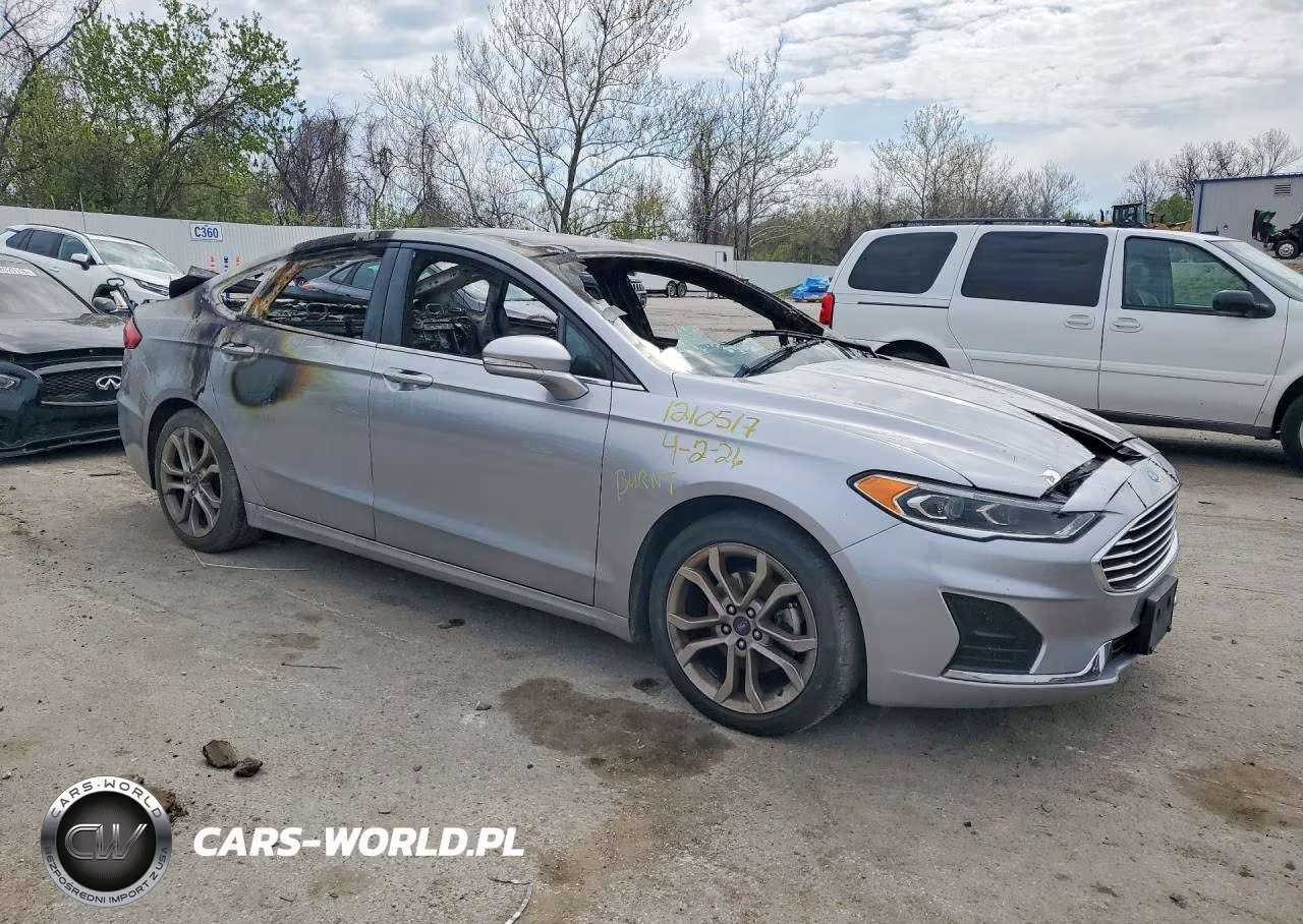 2020 Ford Fusion Sel VIN:3FA6P0CD3LR196627 - 4