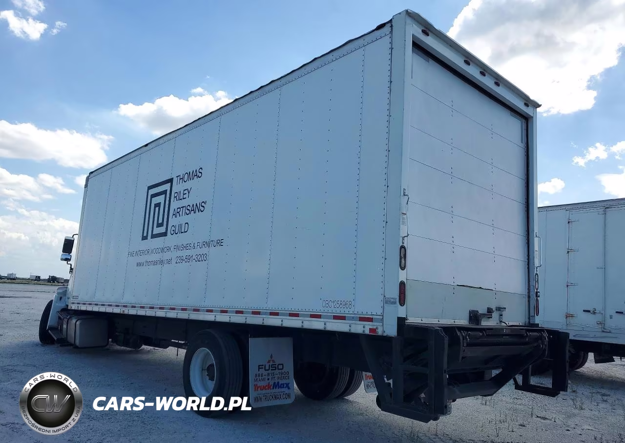 2017 Hino 258-268 Box Truck VIN:5PVNJ8JV1H4S65722 - 2